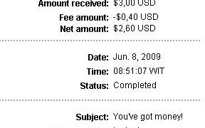 fee paypal