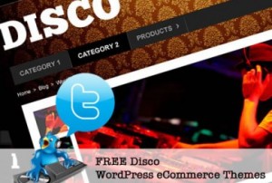 disco wordpress ecommerce themes tweet