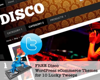 disco wordpress ecommerce themes tweet