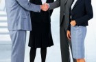 Handshake and teamwork