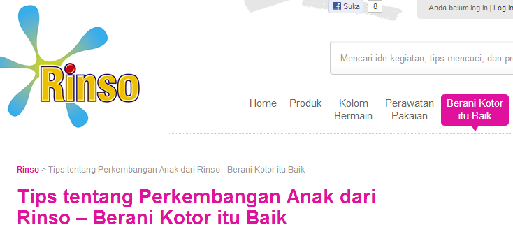 Tips tentang Perkembangan Anak dari Rinso Berani Kotor itu Baik