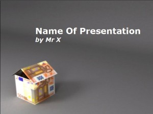 Bank Notes template powerpoint terbaik