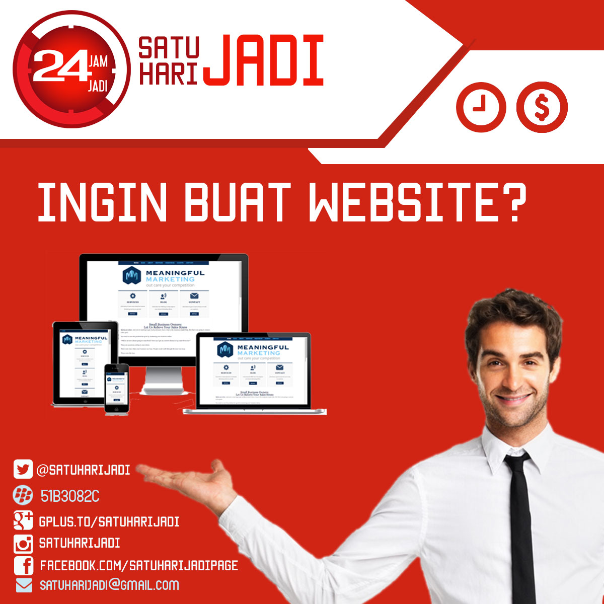 Buat website