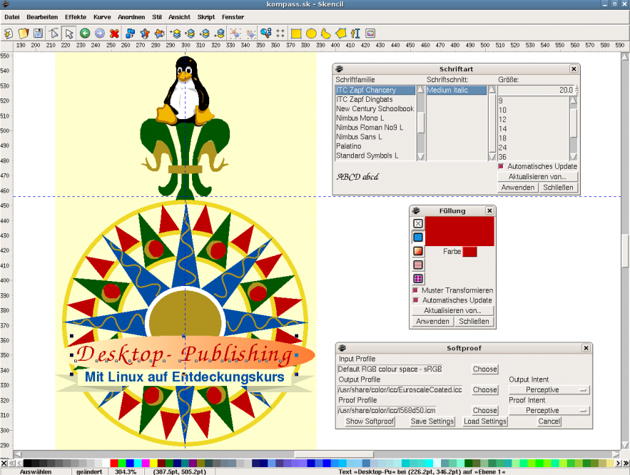 Skencil - Download Software Desain Grafis Berbasis Vektor – GRATIS 