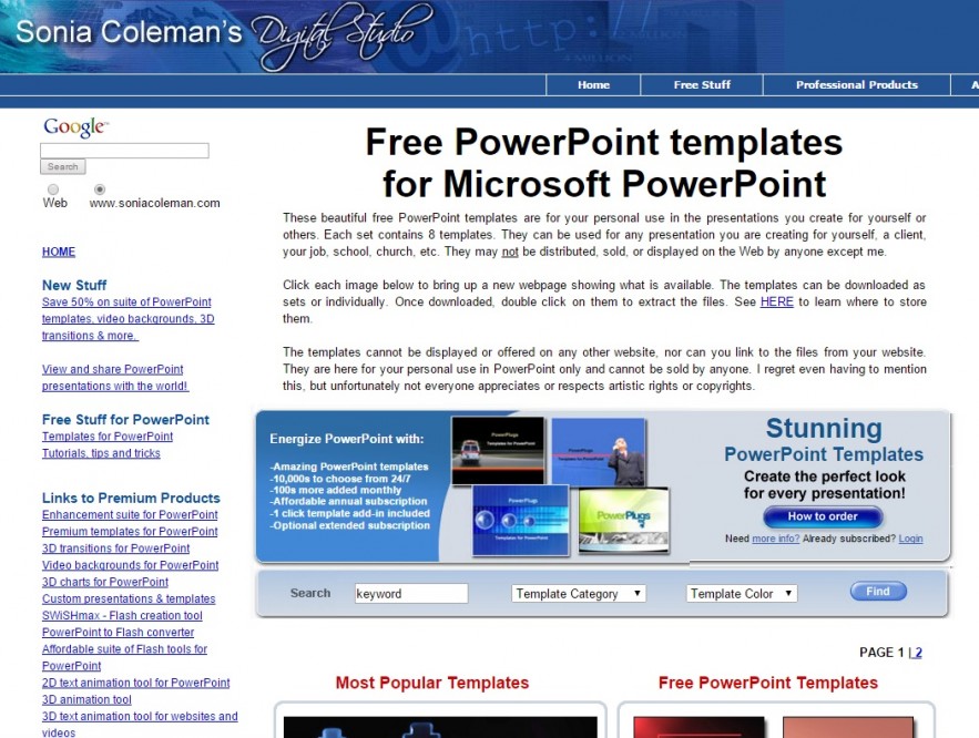 Soniacoleman - Situs Download Presentasi PowerPoint, Elegan dan Gratis Soniacoleman - Situs Download Presentasi PowerPoint, Elegan dan Gratis