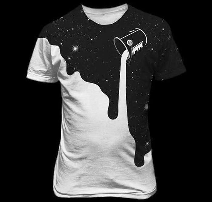 Shikisai Pop-Up T-shirts Design - Contoh Desain Kaos yang Unik dan Menarik - ruangfreelance.com