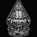 99designs Indonesia Cafe Final Illustration