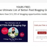 The Ultimate List of Better-Paid Blogging Gigs