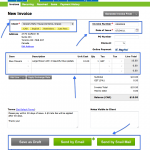 Give the number on the invoice
