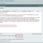 Unsubscribe newsletter