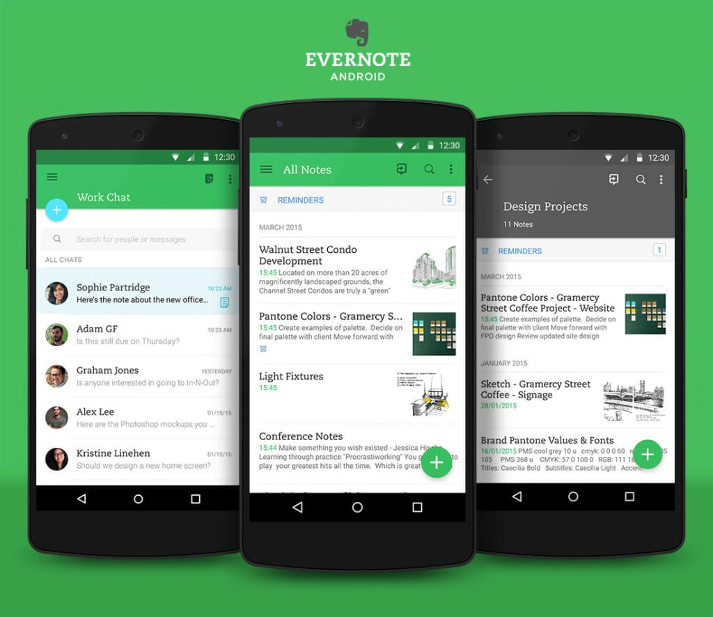 Evernote (Android dan iOs) - 9 Aplikasi untuk Penulis agar Kamu Lebih Produktif - pocketmeta.com