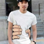 Hand Grab T-shirt1