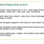 How-to-do Feature