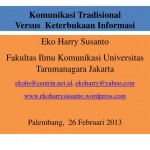 Komunikasi dan Keterbukaan