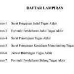 Daftar Lampiran – 5 Tips Cerdas Cara Membuat Laporan Kegiatan yang Baik – kampeongusaha.com