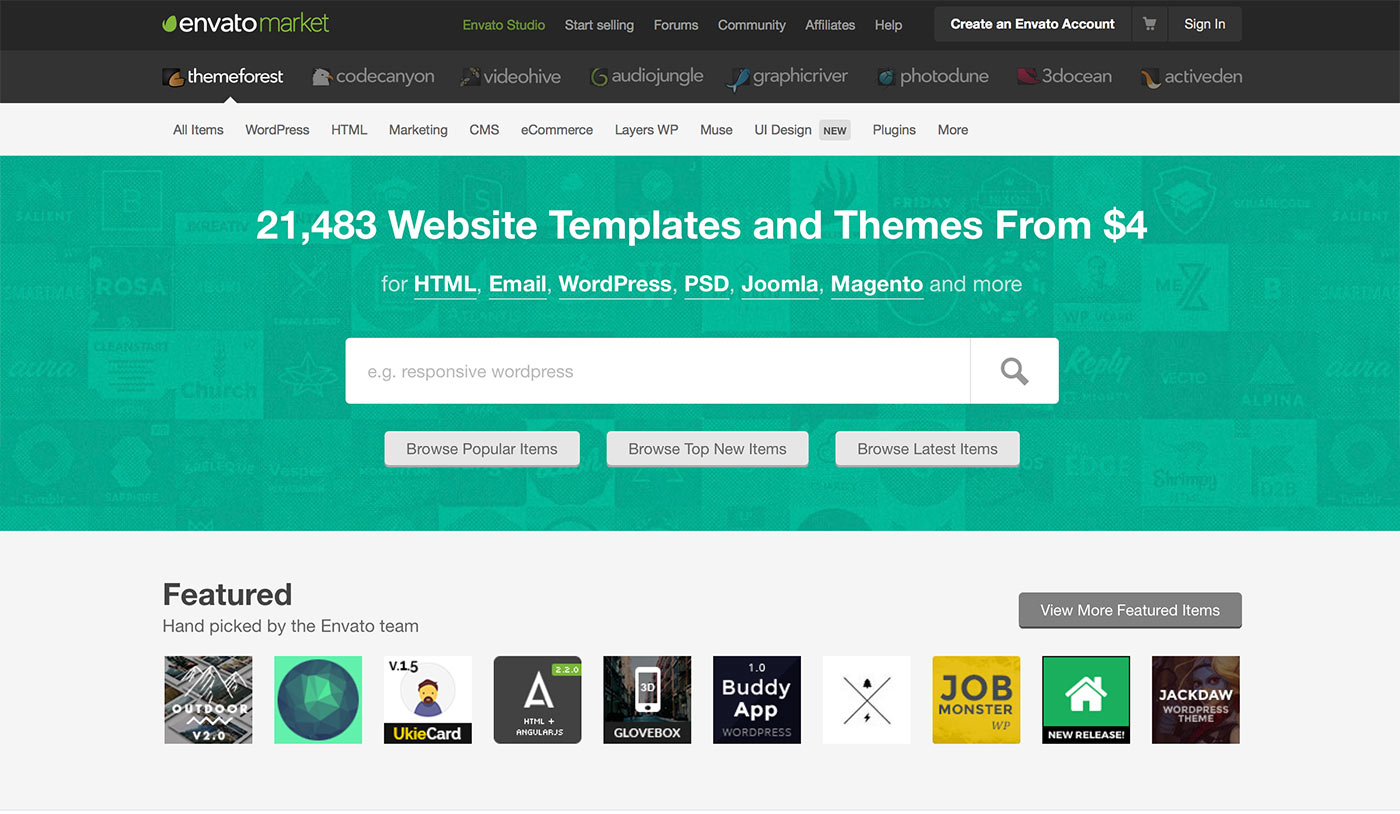 Mengenal ThemeForest, Portal Tema Wordpress Sekaligus Wadah Para Desainer
